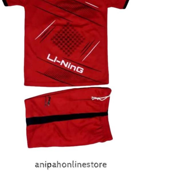 baju badminton anak laki laki/stelan olahraga anak/ jersey badminton anak
