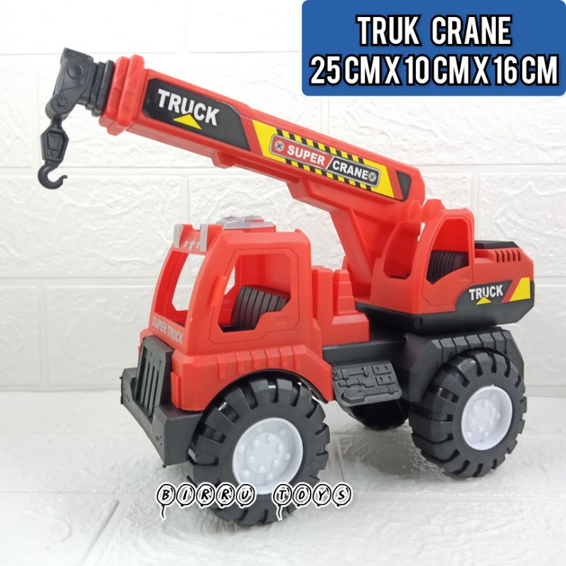 Mainan Truk CRANE - Truk Derek