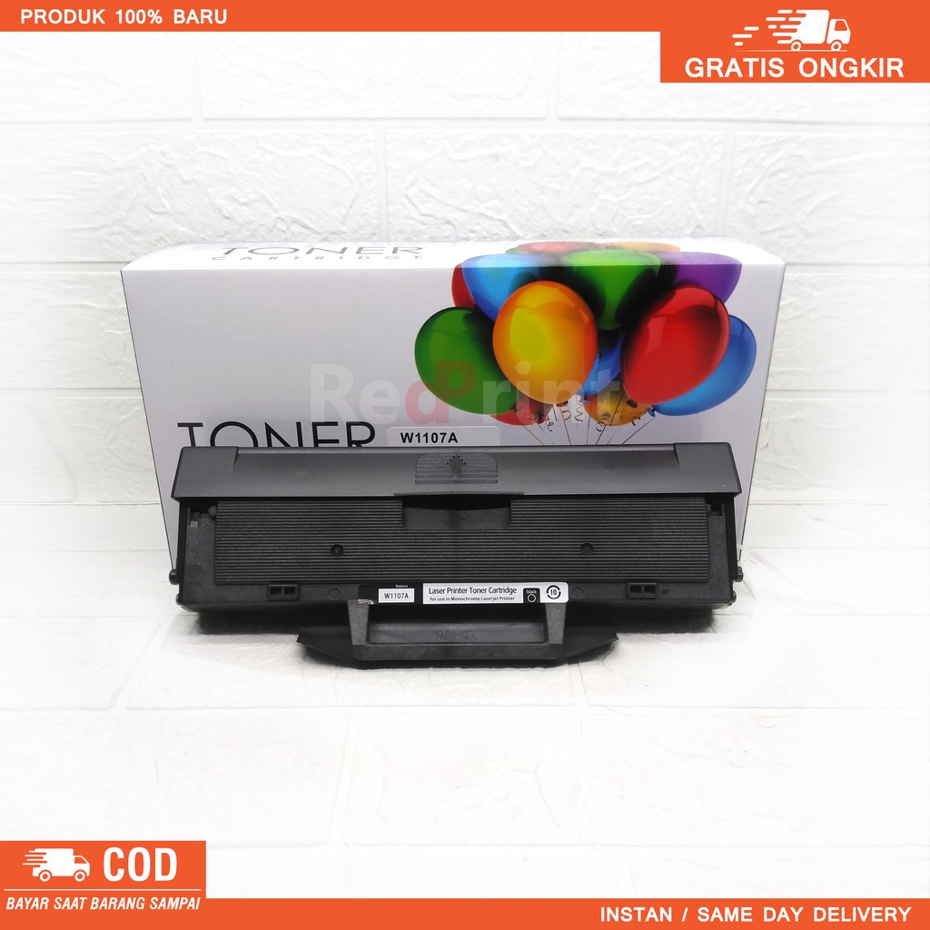 Toner Cartridge Compatible HP W1107A Untuk Printer LaserJet HP 107a/107w/135/137