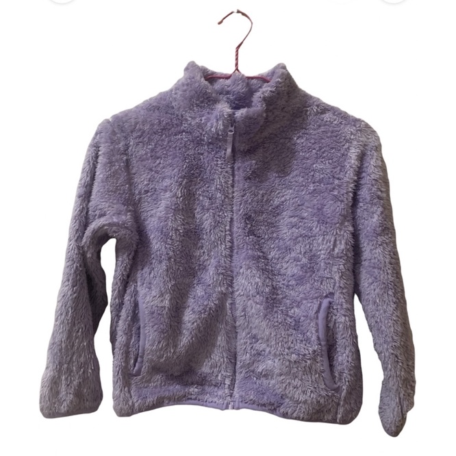 JAKET ANAK LILAC UNIQLO