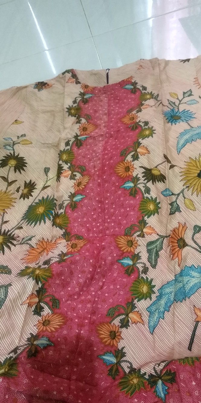 2 Pcs Atasan Tunik Batik Harga Lebih Murah Ukuran S M L Xl Xxl Jumbo