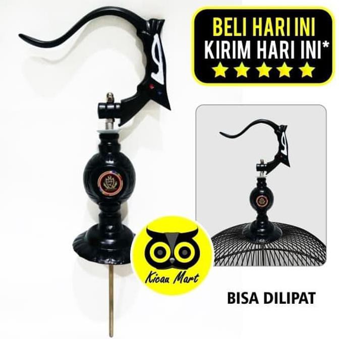 Ready...Ready...Ready...] Gantungan Sangkar Burung Lovebird Kotak Lipat Oriq Jaya Pion Besi Gtph
