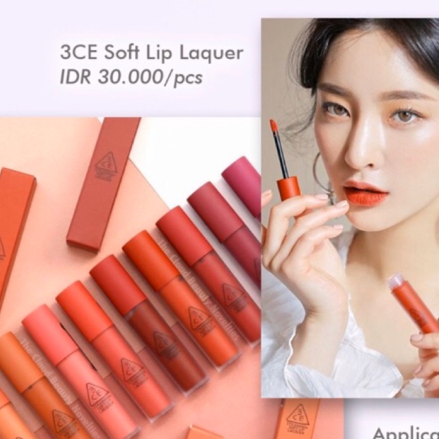 3CE SOFT LIP LAQUER