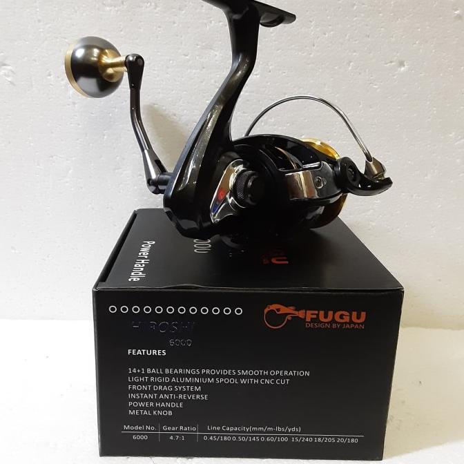 Reel Pancing Fugu Hiroshi 6000 Power Handle