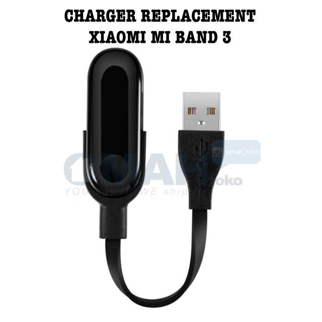 Cable Charger Replacement USB Kabel Charger Xiaomi Mi Band 3 Miband3 Smartwatch