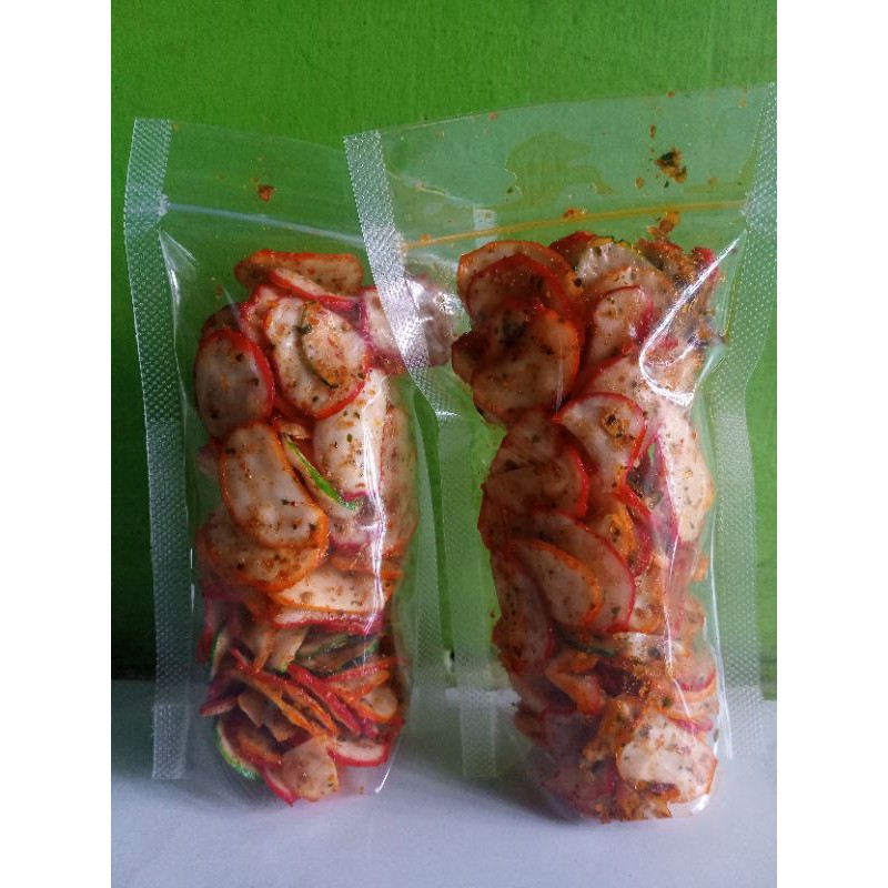 

Cemilan Sebring Seblak Kering Super Pedas Khas Pelabuhan Ratu