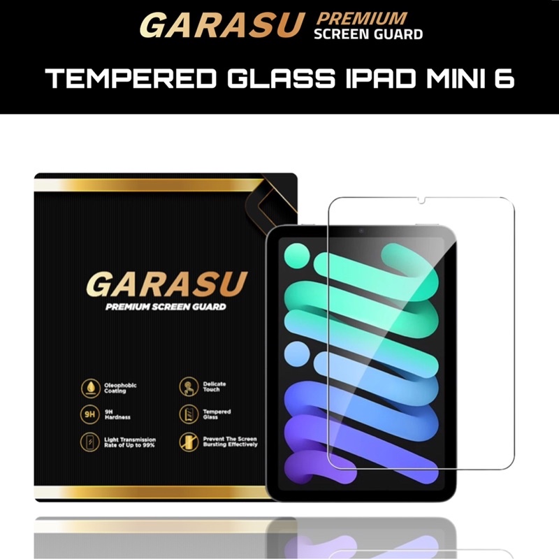 Tempered Glass Clear Ipad Mini 6 Garasu