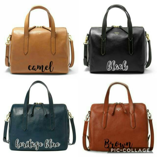  TAS  FOSSIL  SIDNEY SATCHEL ORIGINAL SERI LAMA Shopee  