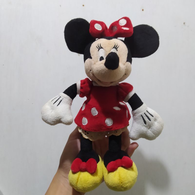 Preloved Boneka Minnie Mouse Kecil