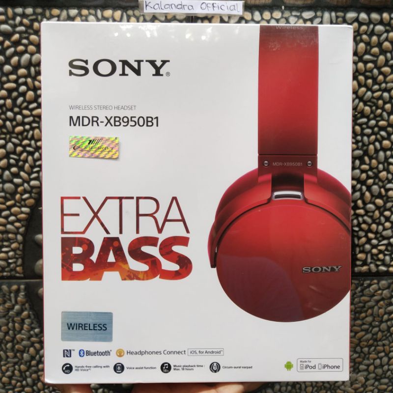 Sony MDR XB950 Headphone Bluetooth NFC Original