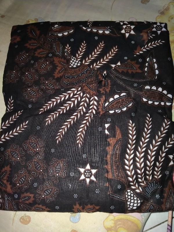 Ms Gamis Batik Sriwedari Maxi Bumil/busui Katun Sogan Allsize & Jumbo