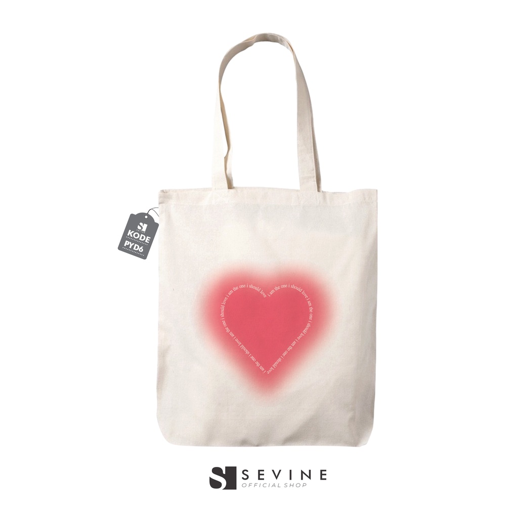 Sevine Tote Bag Tas Wanita Aesthetic Resleting Fashion Totebag Laptop Custom Danish Y2K Series - PYD