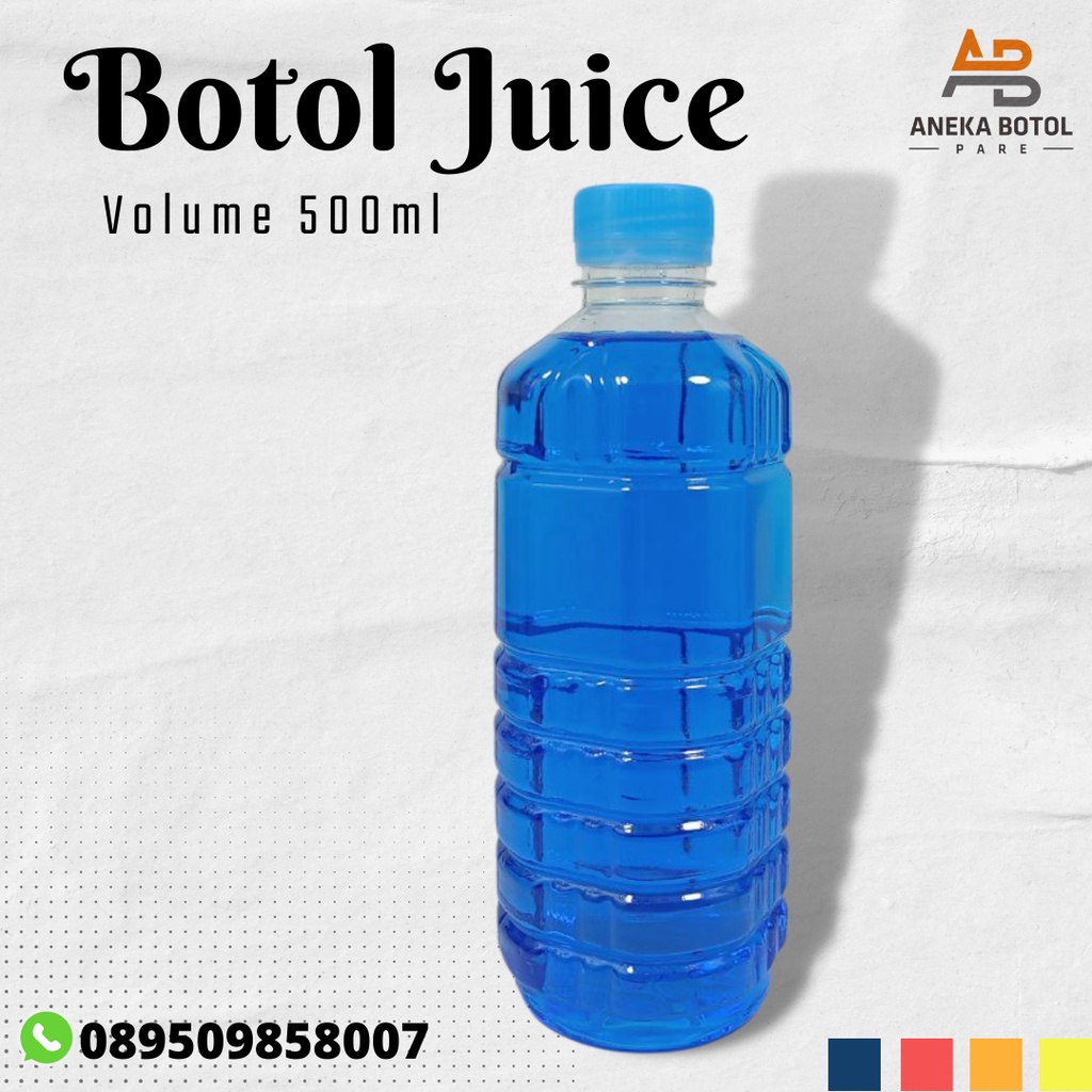 Botol Plastik  500ML | Botol Jus | Botol Jamu