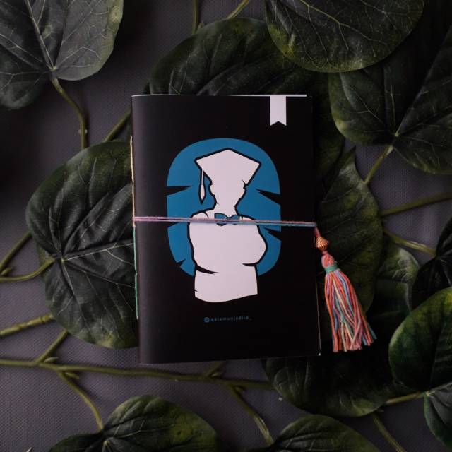 

Notesbook minibinding with tassel acsessories