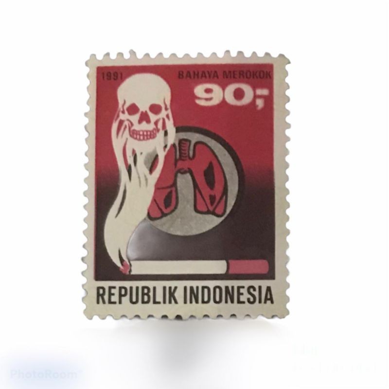 

PERANGKO KUNO BAHAYA MEROKOK 1991