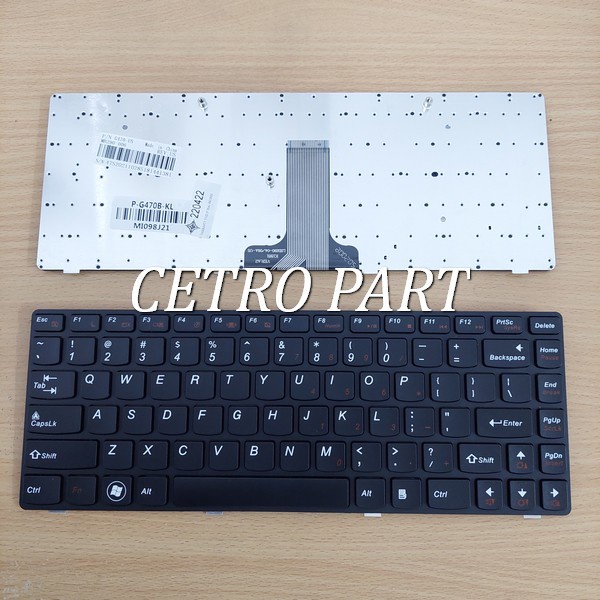KEYBOARD LENOVO G470 G475 B470 B475 B490 V370 V470 Z470 HITAM -NEW