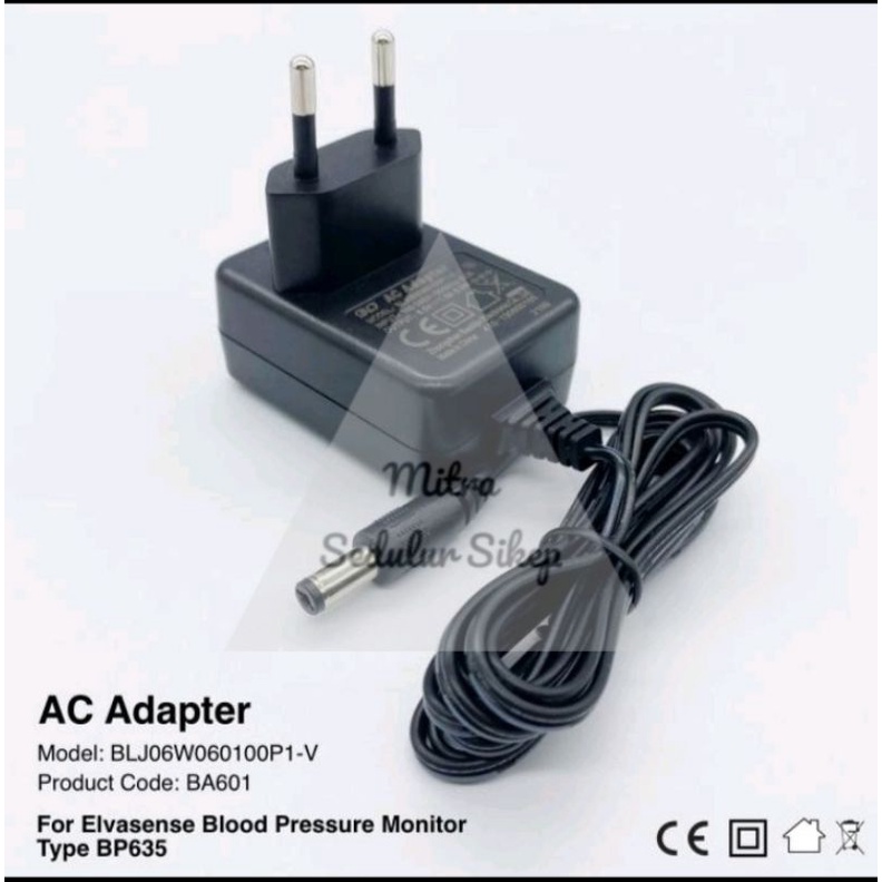 Adaptor Tensi Elvasense l AC Adapter Tensimeter Elvasense