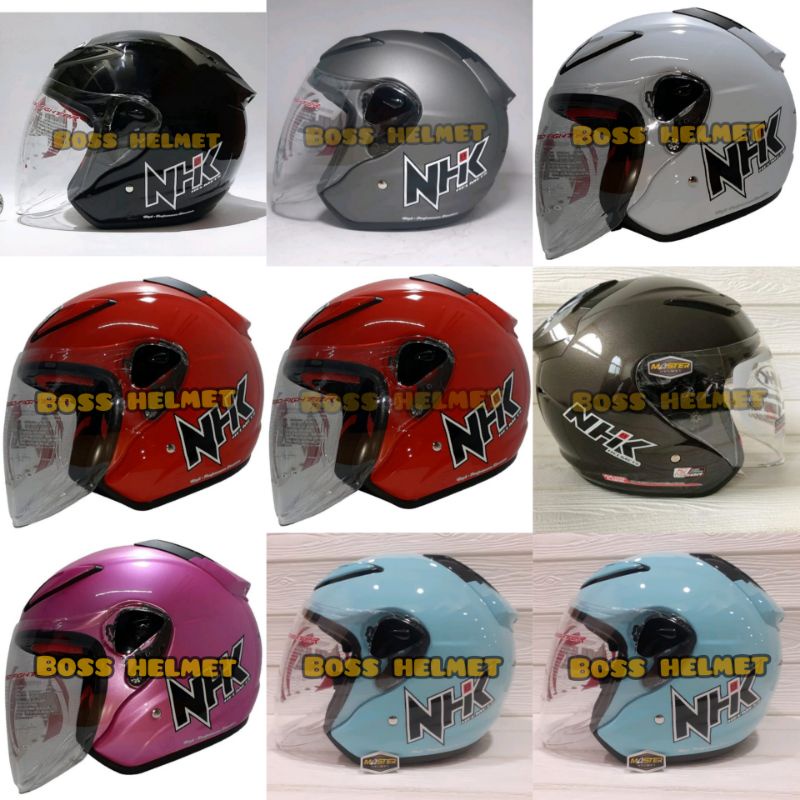 HELM NHK R6 HALF FACE ORIGINAL