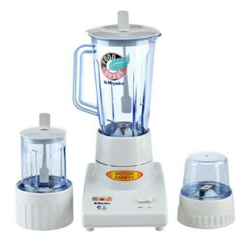 Miyako Blender 102PL Blender Miyako Plastik 3in1 Pelumat BL-102PL