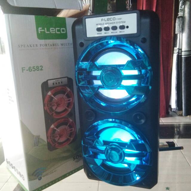 Speaker portable bluetoth fleco