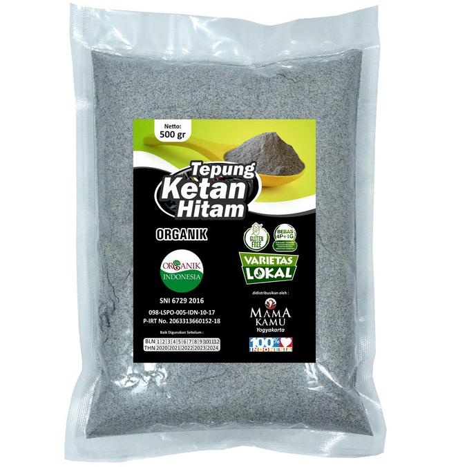 

Diskon Tepung Ketan Hitam Organik Mama Kamu 500 gram Diskon