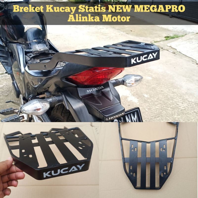 Kucay Statis Breket Box Dudukan Box New Megapro Karbu