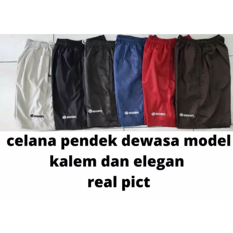 CELANA PENDEK PRIA/KOLOR SANTAI/CELANA OLAHRAGA/CELANA PENDEK PRIA TERMURAH