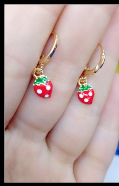 Kalung set anak strawberry xuping