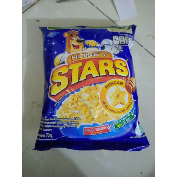 Nestle honey stars sereal bintang lapis madu 70 gram pouch