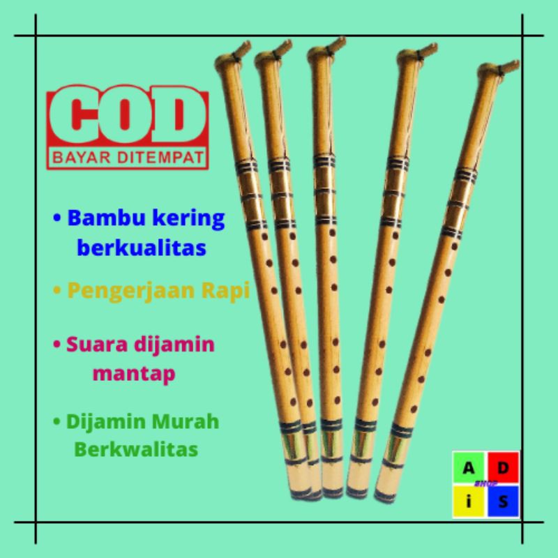 Suling Bali / Suling Bambu /Suling Gamelan / Suling Musik / suling gong kebyar