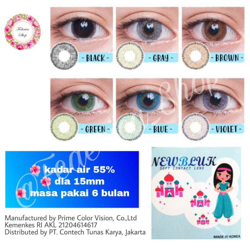 NEW BLUK / NEWBLUK SOFTLENS SOFT CONTACT LENSE