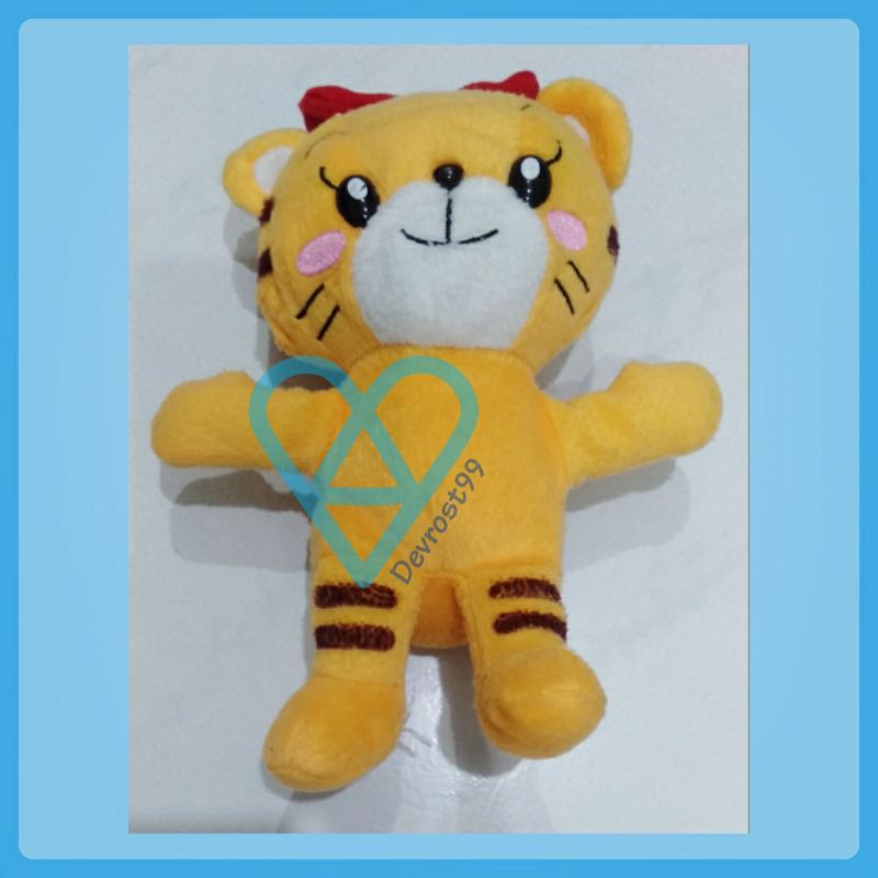 Boneka Hana Shimajiro Benesse Macan Harimau Doll Plush Plushie PL Kodomo Challenge