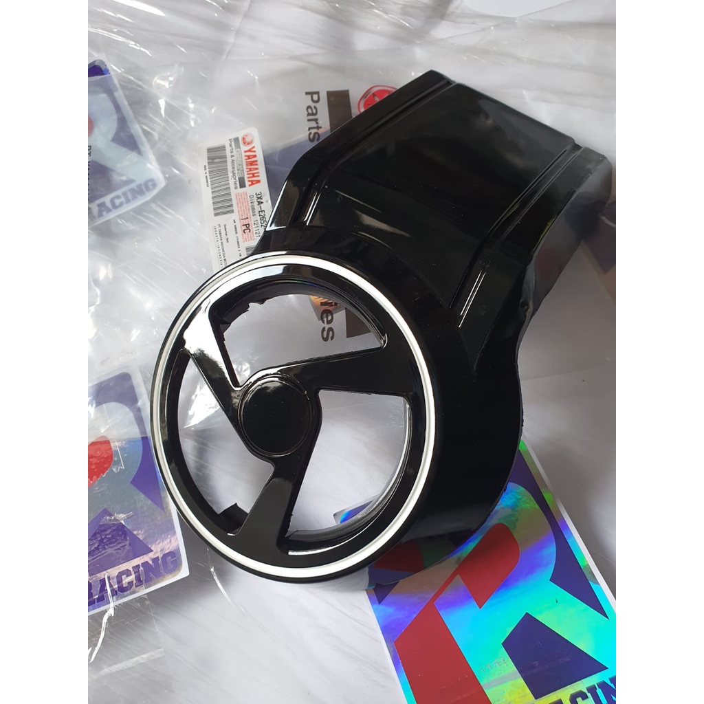 Cover Dop Luar Tutup Kipas Air Shroud Cylinder Hitam Force F1z F1zr Orisinil Yamaha 3XAE265200