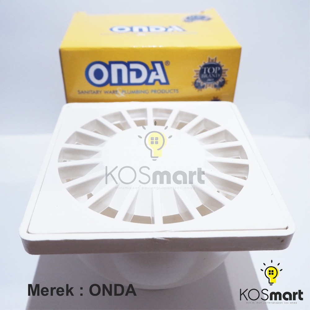 Floor Drain Plastik PVC - Saringan Air Lantai Kamar Mandi - Onda