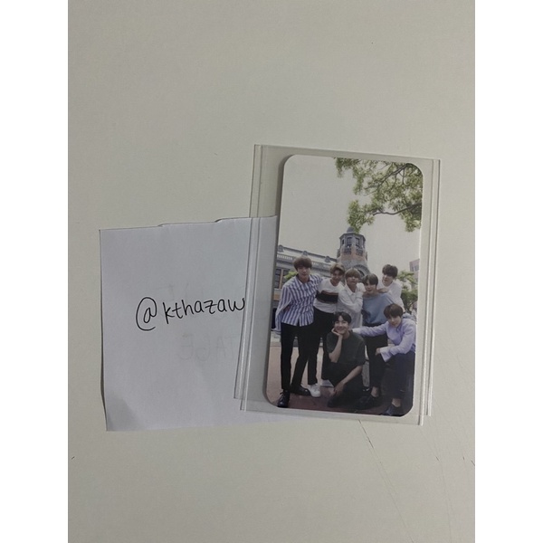 BOOKED PHOTOCARD BTS KYOCERA GROUP