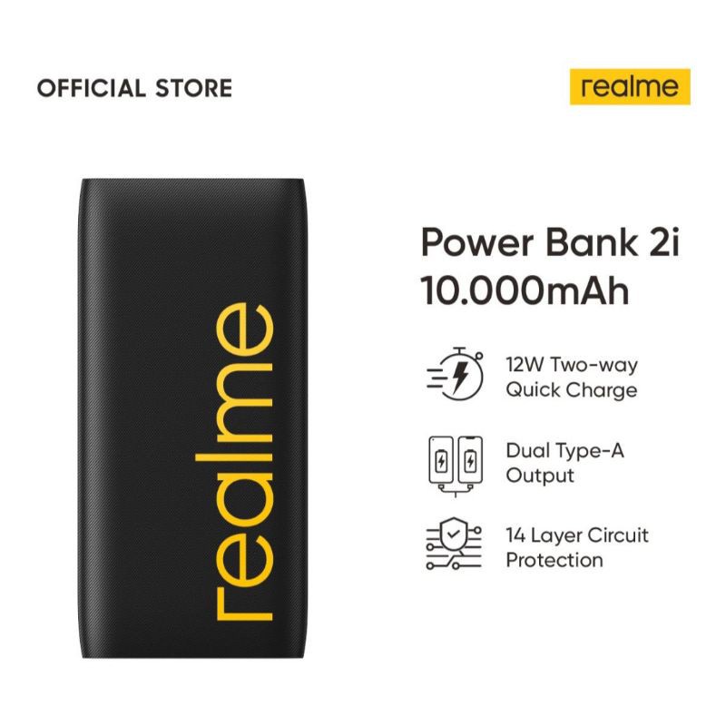 REALME POWERBANK 2i 10000MAH