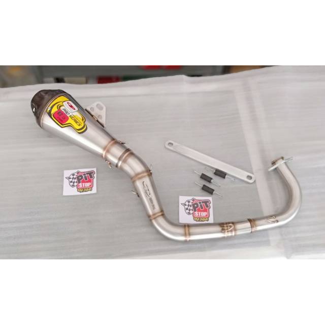 Knalpot CLD C3 pro series beat karbu