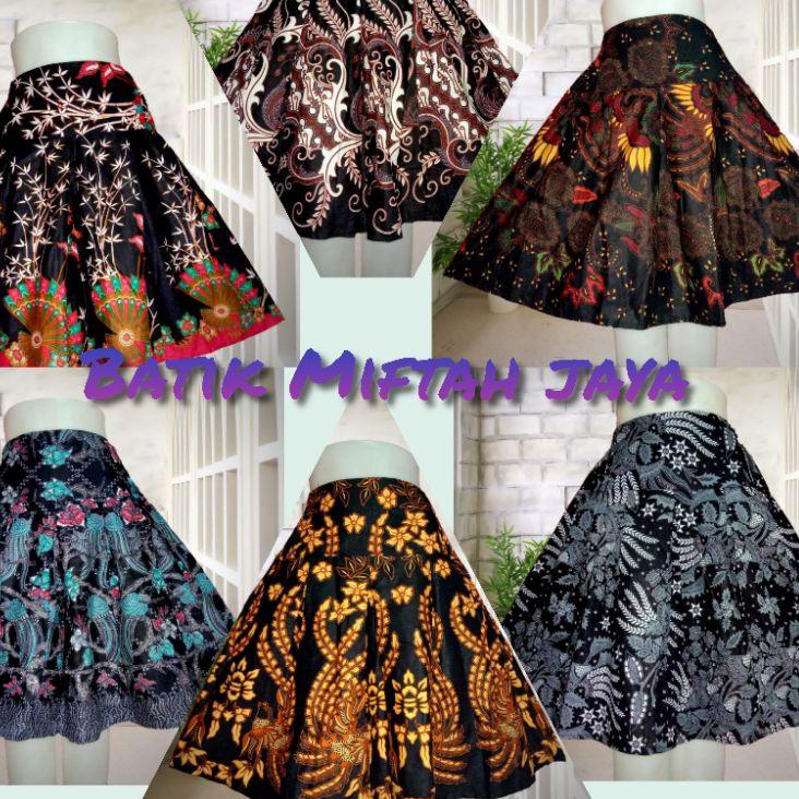 Paling Diminati.. Rok mini korea/rok pendek bawahan batik/model rok bawahan mini/rok kekinian