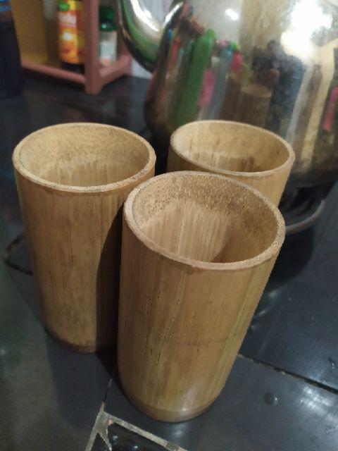 Gelas Bambu Gelas Minum Kopi Teh Gelas Cafe Gelas Unik Mug Bambu Eco Gift Product Gelas Natural