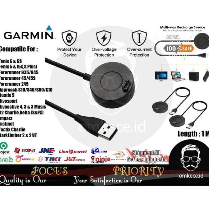 garmin vivoactive 3 music charger