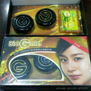 Cream Wajah -  DUS PAKET BIOGOLD BPOM / BIOGOLD WHITENING CREAM