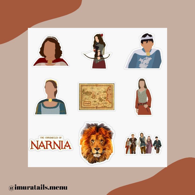 21pcs Sticker Tumblr Narnia