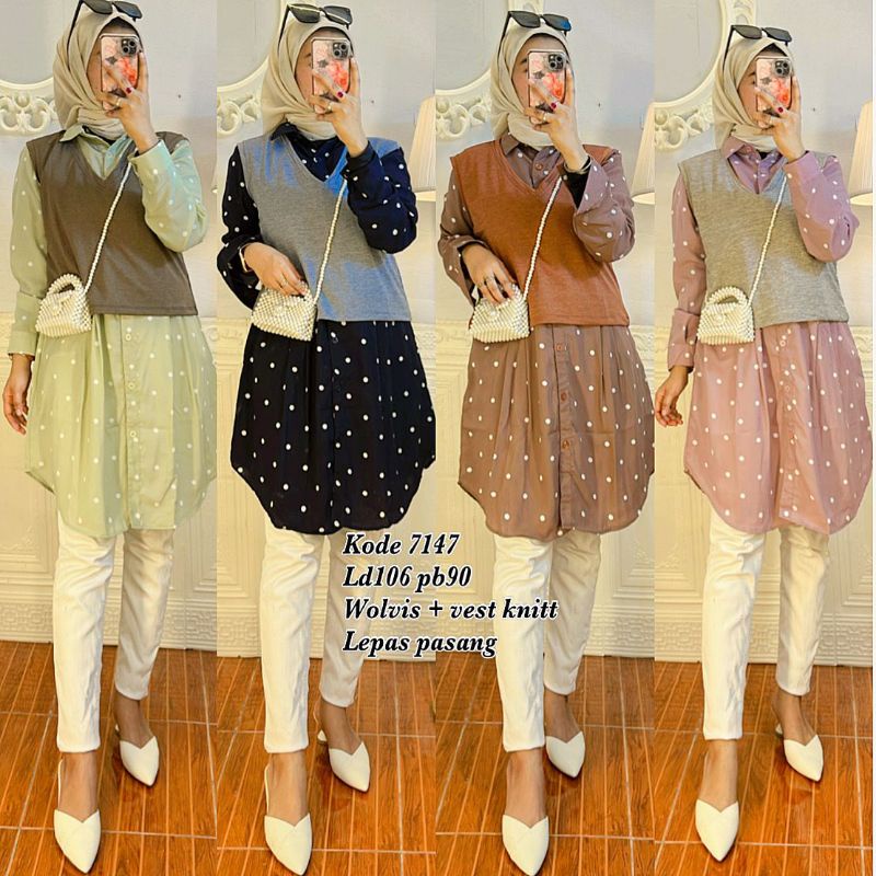 Tunik polkadot