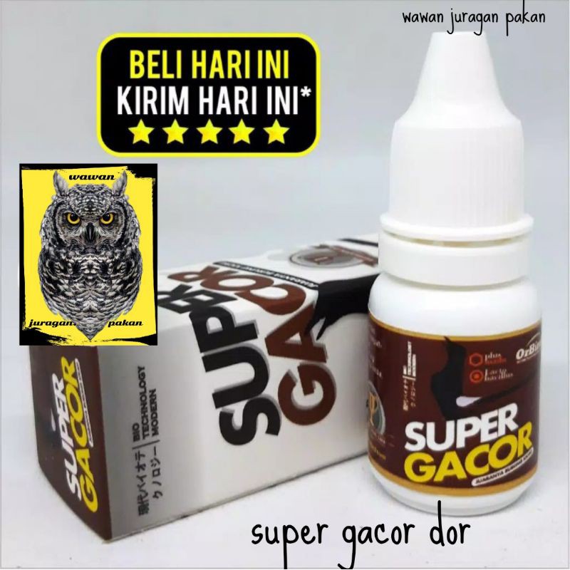 VITAMIN BURUNG GACOR, SUPER GACOR,obat serak burung