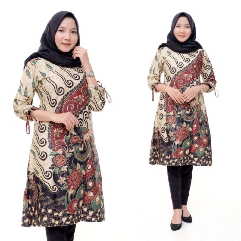 New produk Atasan batik Wanita Tunik size M L XL XXL Gubuk Batik-No.2