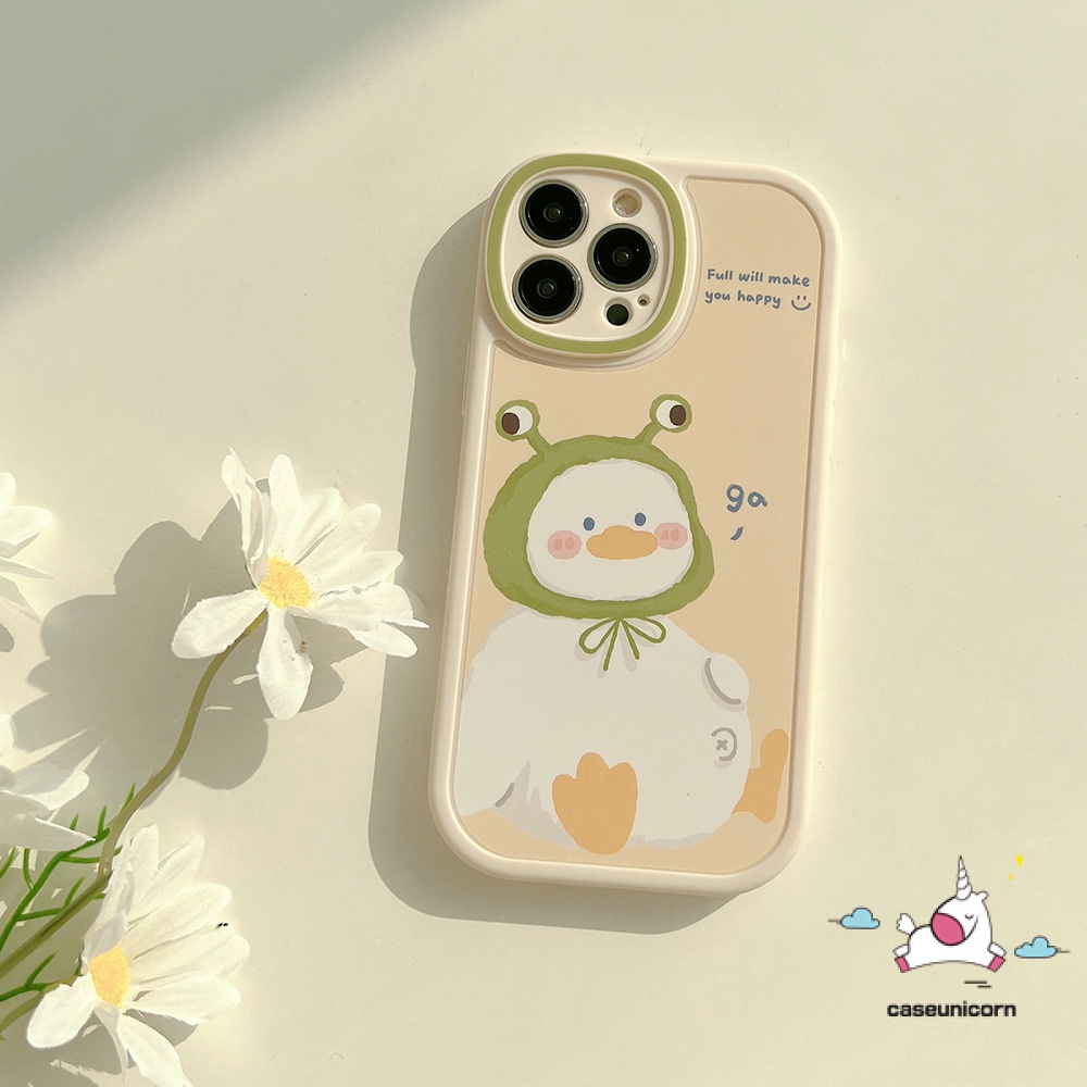 Untuk Samsung A14 A04 A31 A13 A12 A04S A50 A30s A50s A33 A53 M23 A73 5G A11 A21s A51 A20s A71 A10s A32 A52s A23 A52 A72 A22 M32 A03s A02s M22 A03 A20 Bebek Lucu Lembut Kartun Case