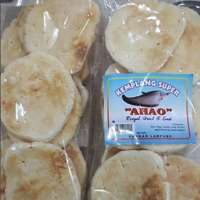 PO Kemplang Super merk Ahao Kemasan Kecil Oleh-oleh Lampung