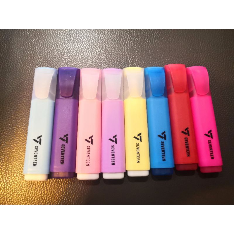 highlighter stabilo face the sun fts seventeen svt