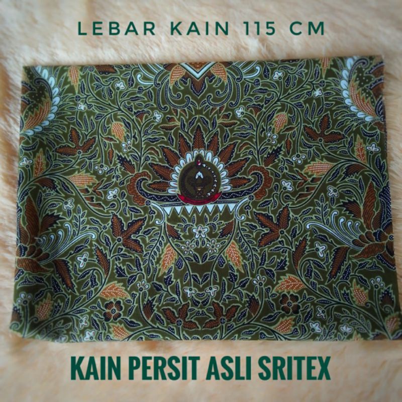 Kain Batik Persit Asli Bahan Sritex Premium Terlaris