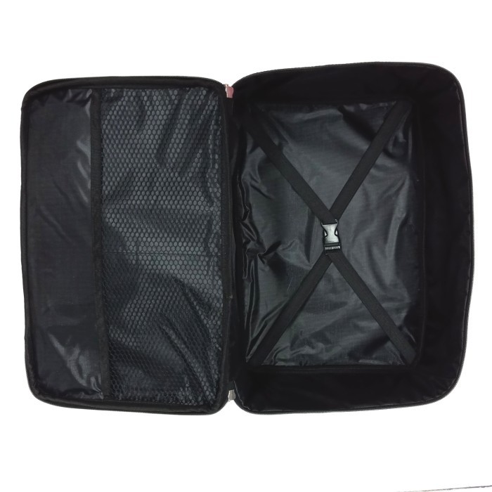 Travel bag jinjing koper kulit premium croco merah